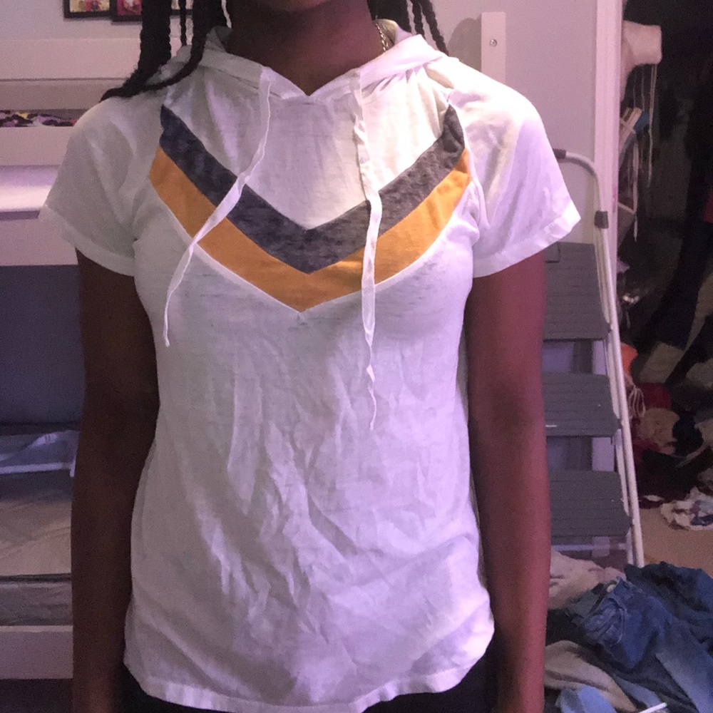 T-shirt with a hood